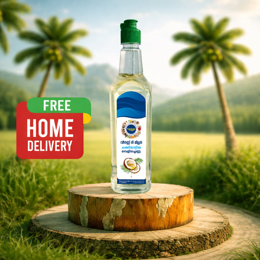 മരച്ചക്കിലാട്ടിയ ശുദ്ധമായ വെളിച്ചണ്ണ