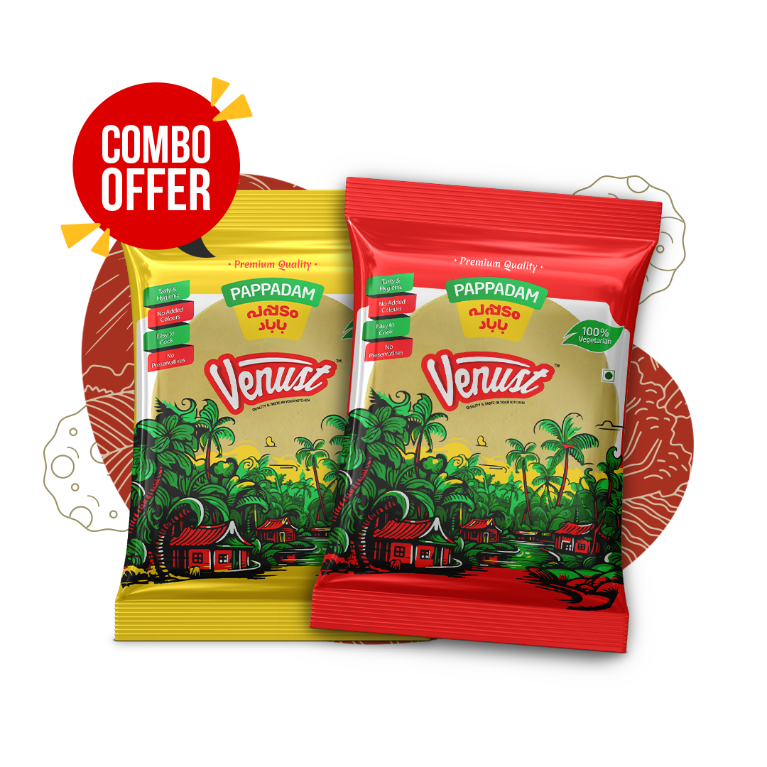 Kerala pappadam combo packet in venust malappuram pappdam